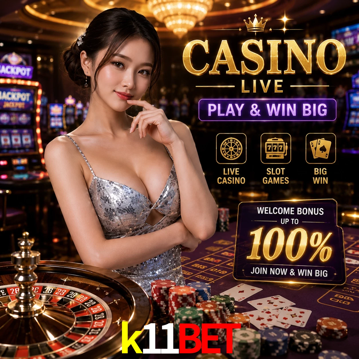 Aplicativo móvel k11bet para iOS e Android