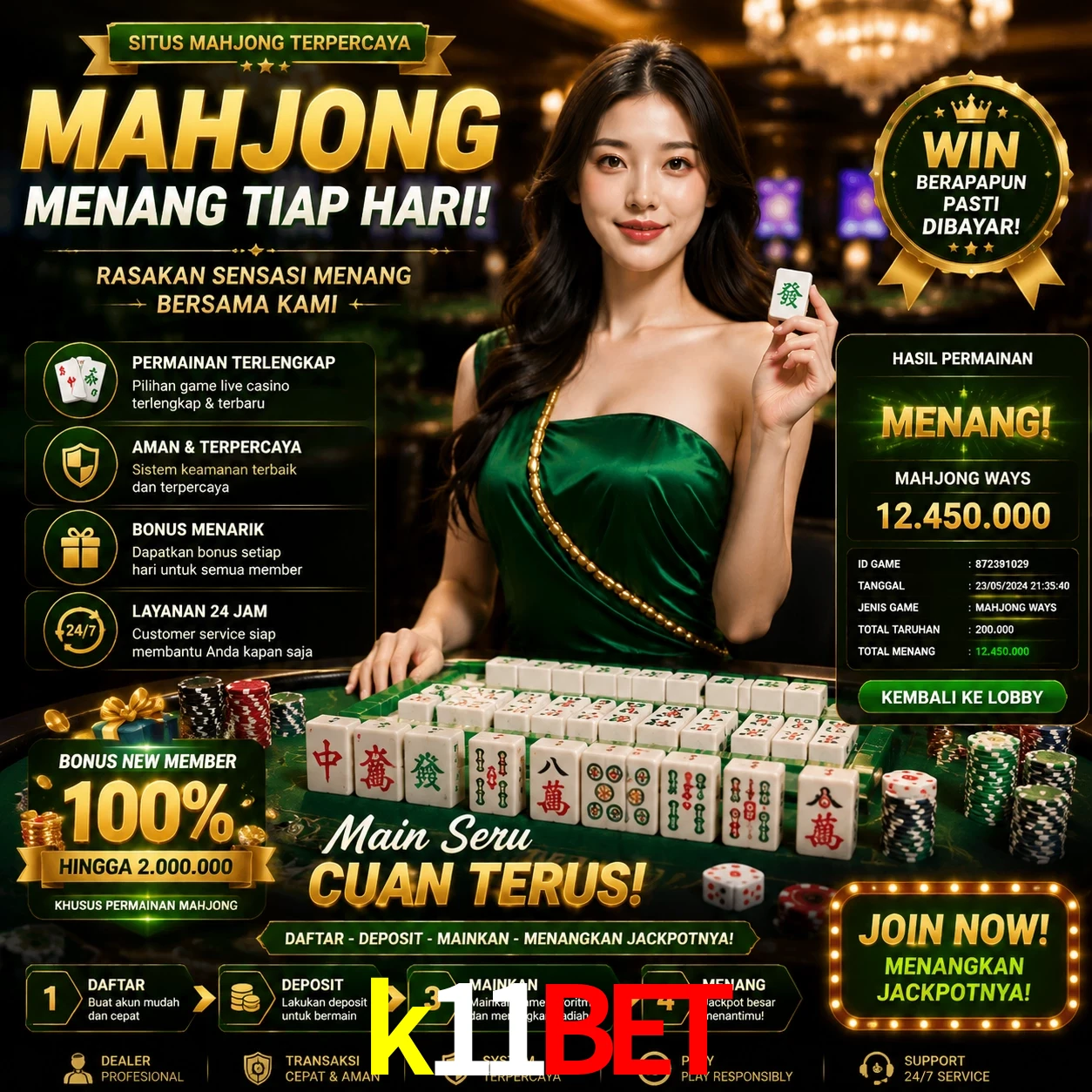 Cashback VIP k11bet - reembolso semanal